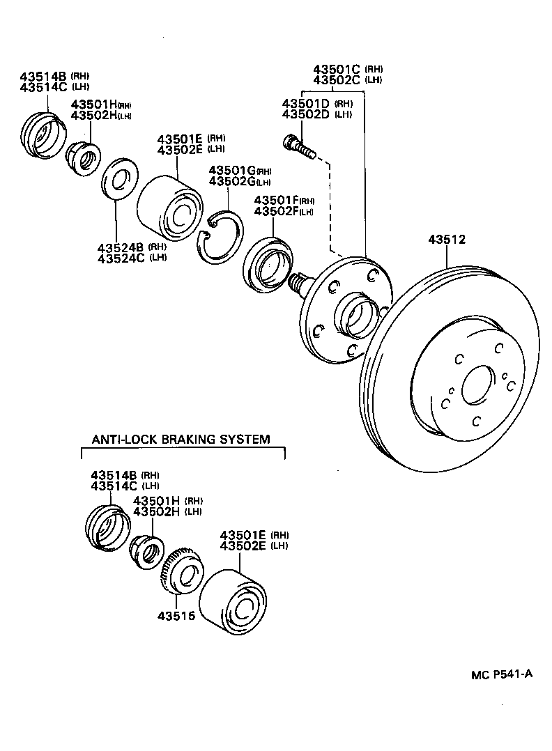 Front Axle Hub