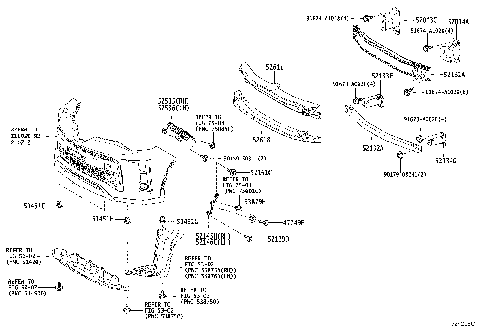 Front Bumper Bumper Stay