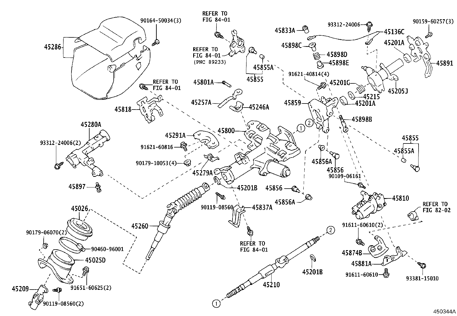 Steering Column & Shaft