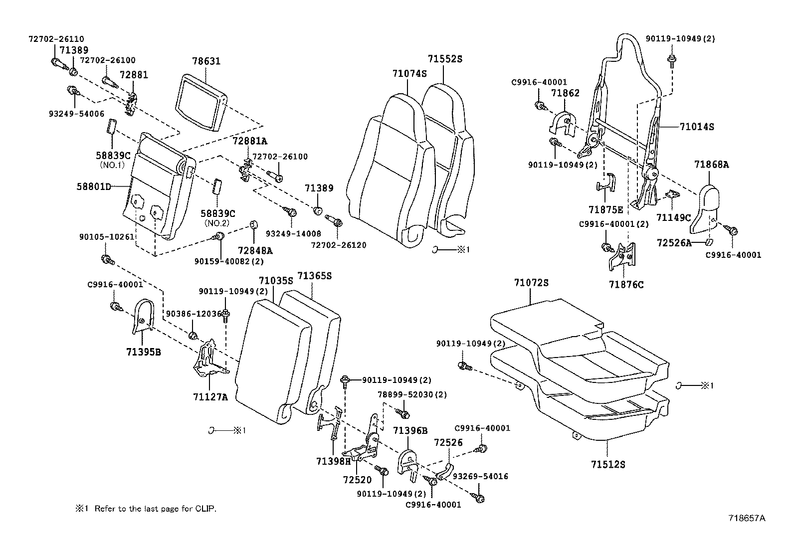 Seat & Seat Track