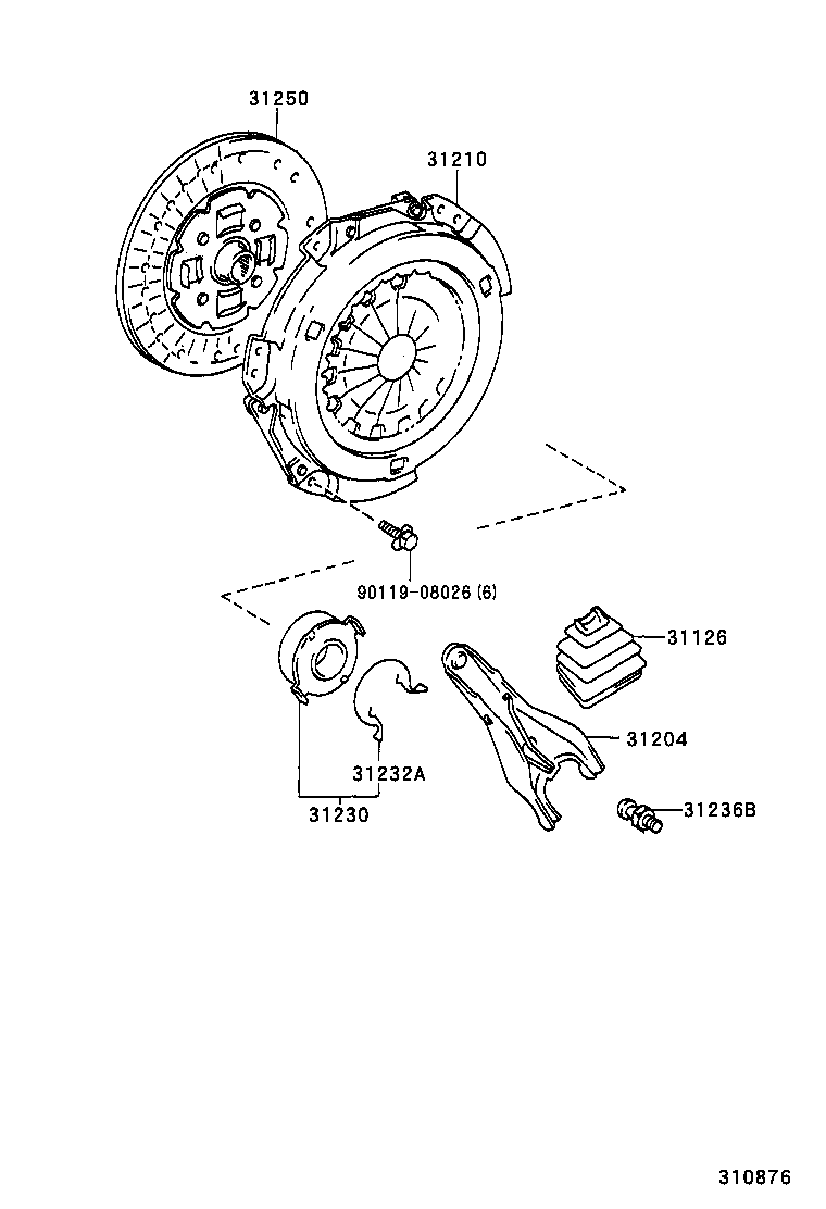 Clutch & Release Fork