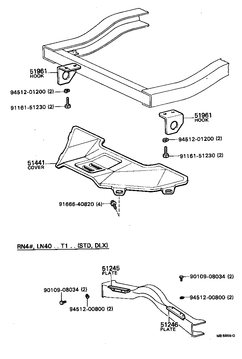Suspension Crossmember & Under Cover