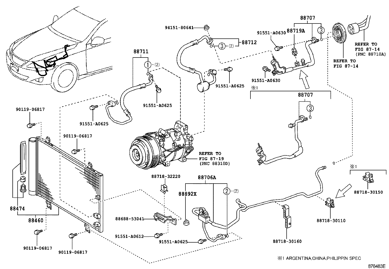 Cooler Piping