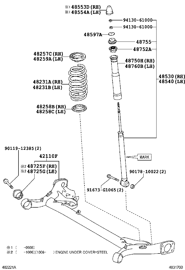 Rear Spring & Shock Absorber
