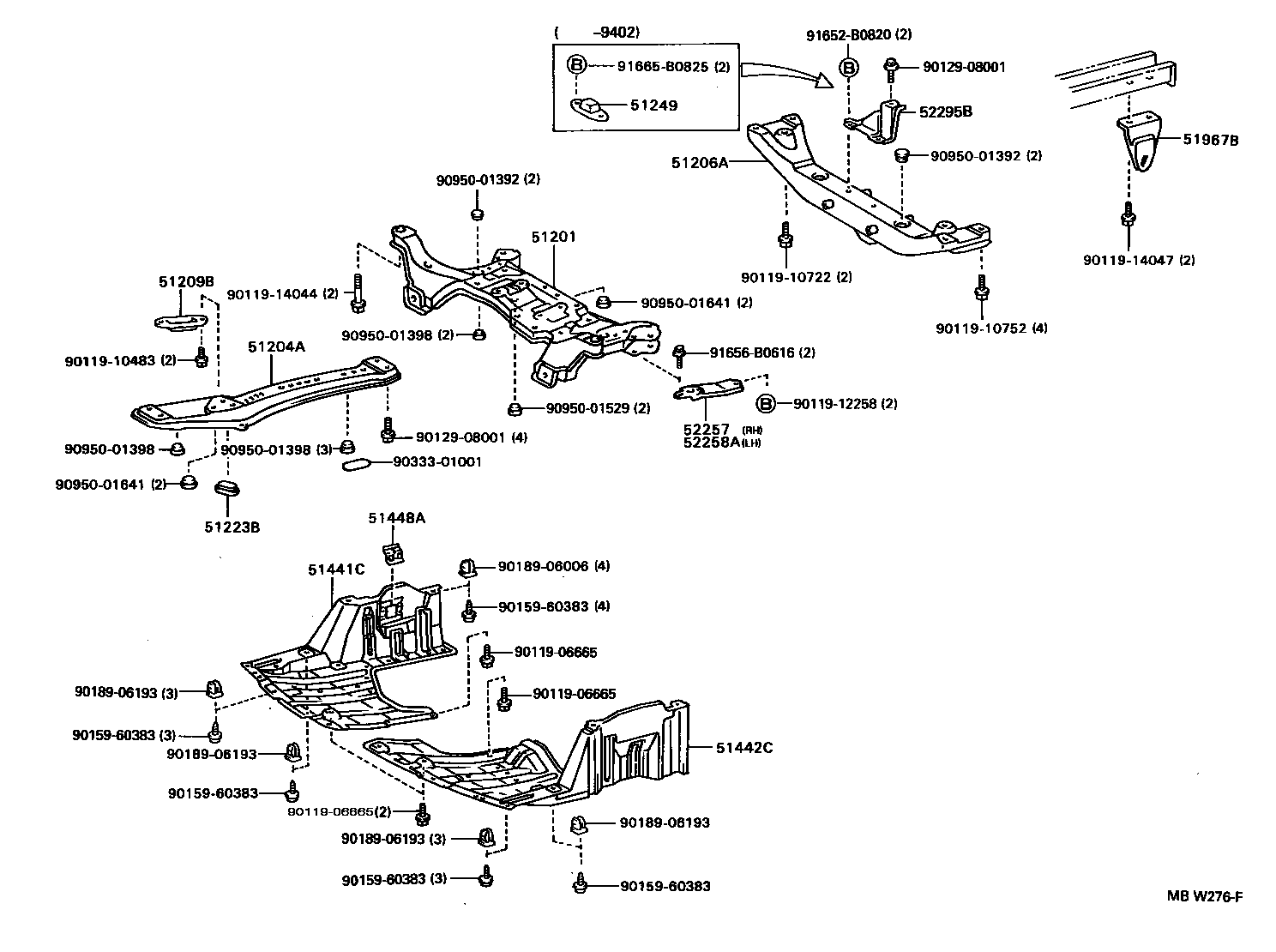 Suspension Crossmember & Under Cover