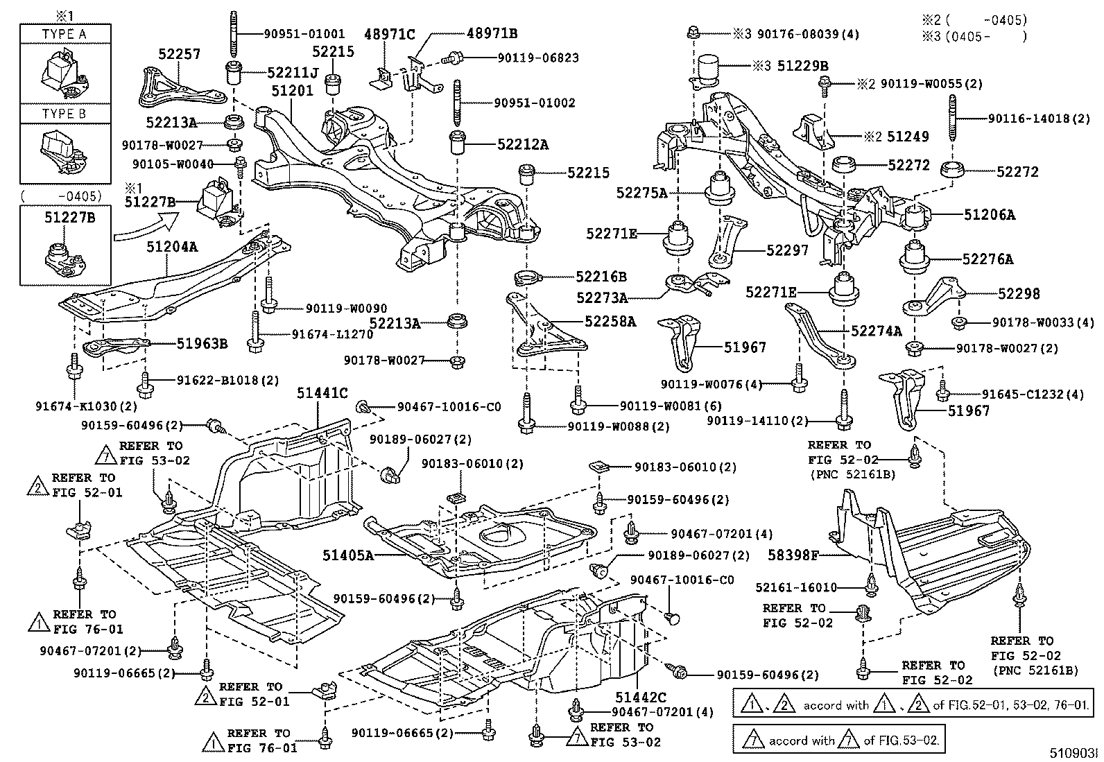 Suspension Crossmember & Under Cover