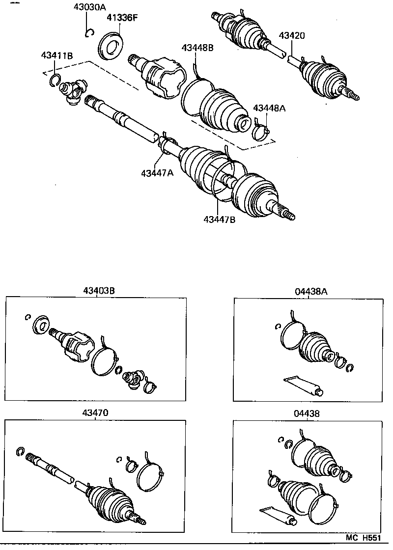 Front Drive Shaft