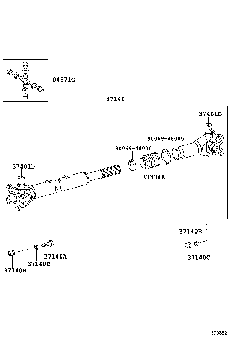 Propeller Shaft & Universal Joint