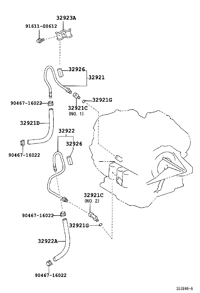 Enfriador de aceite y tubo