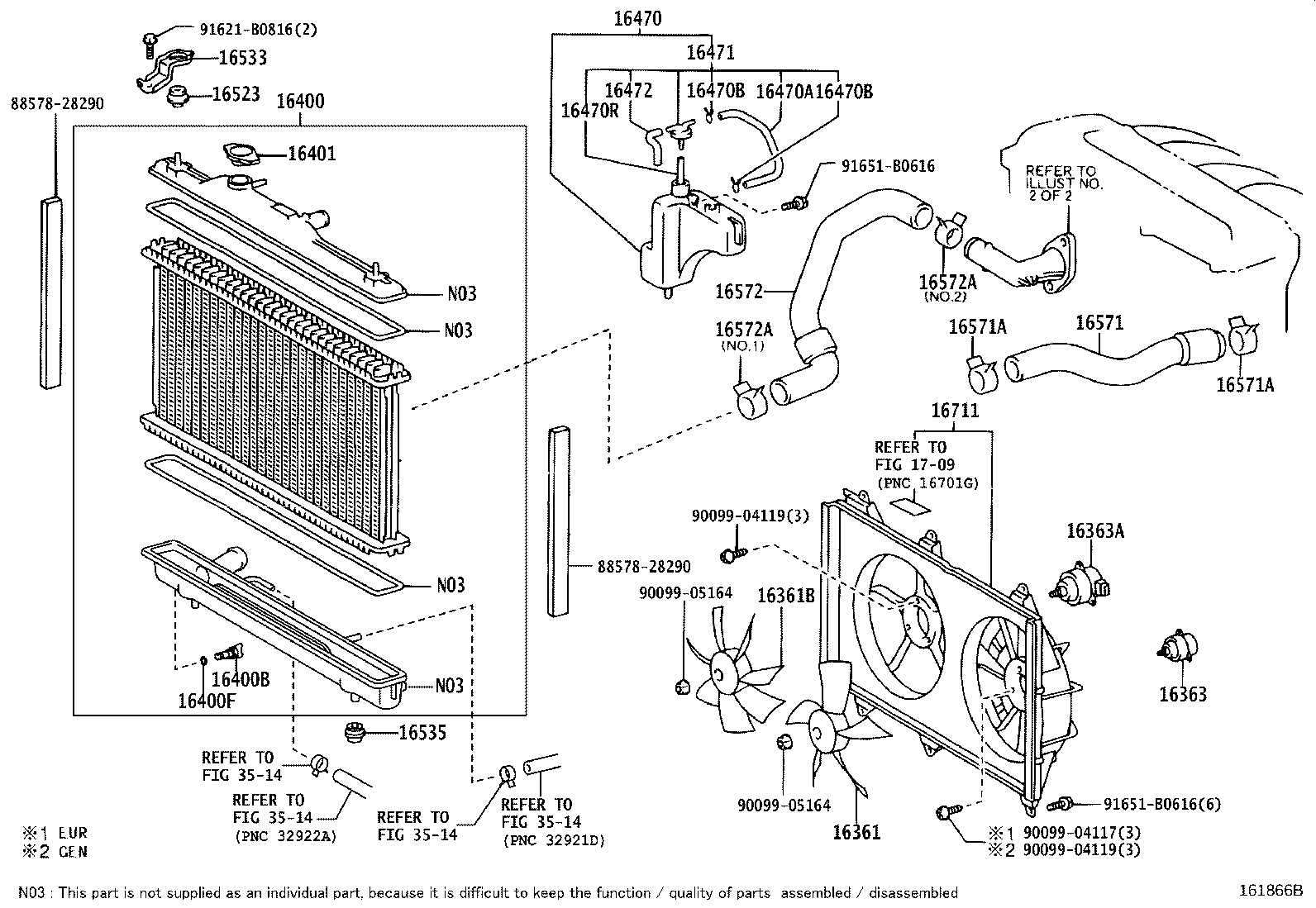 Radiator Water Outlet