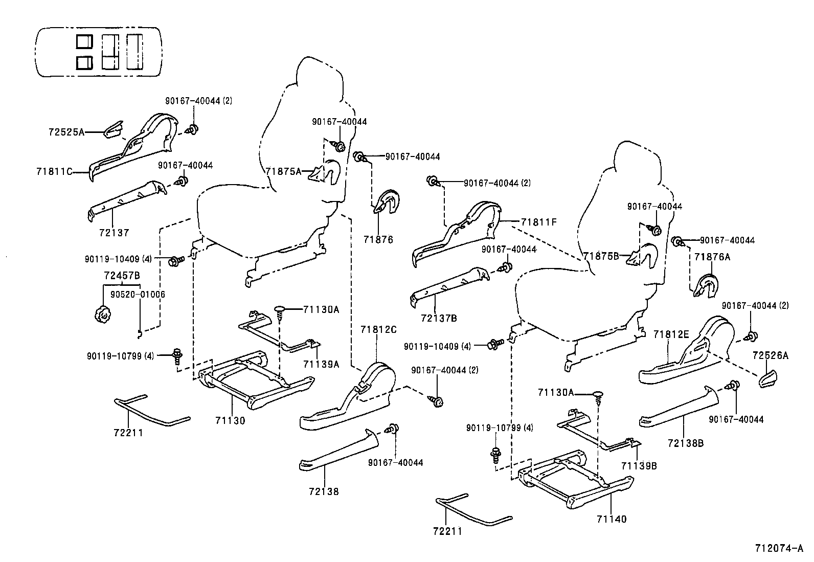 Seat & Seat Track