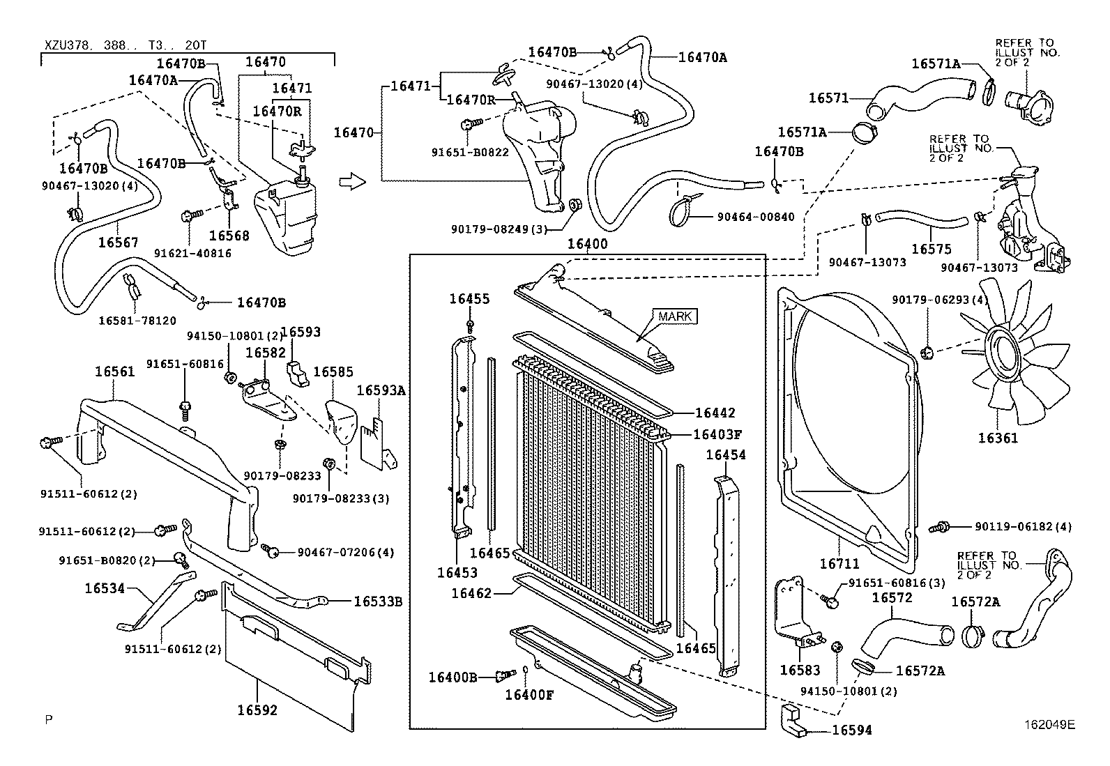 Radiator Water Outlet