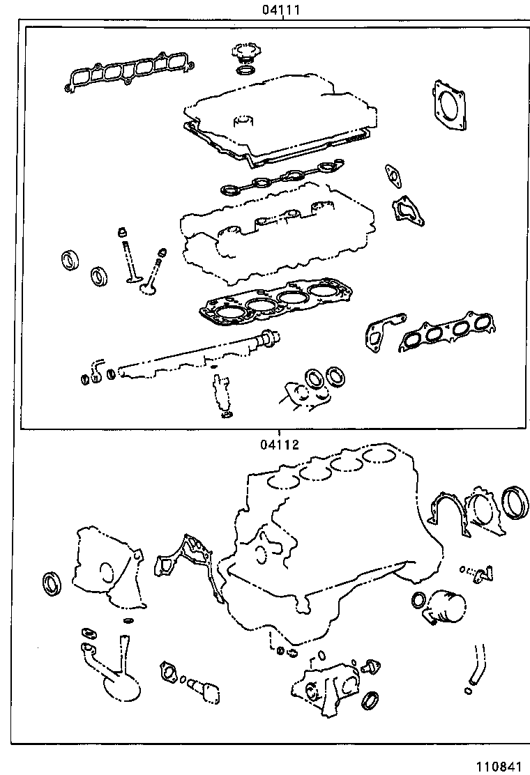 Engine Overhaul Gasket Kit