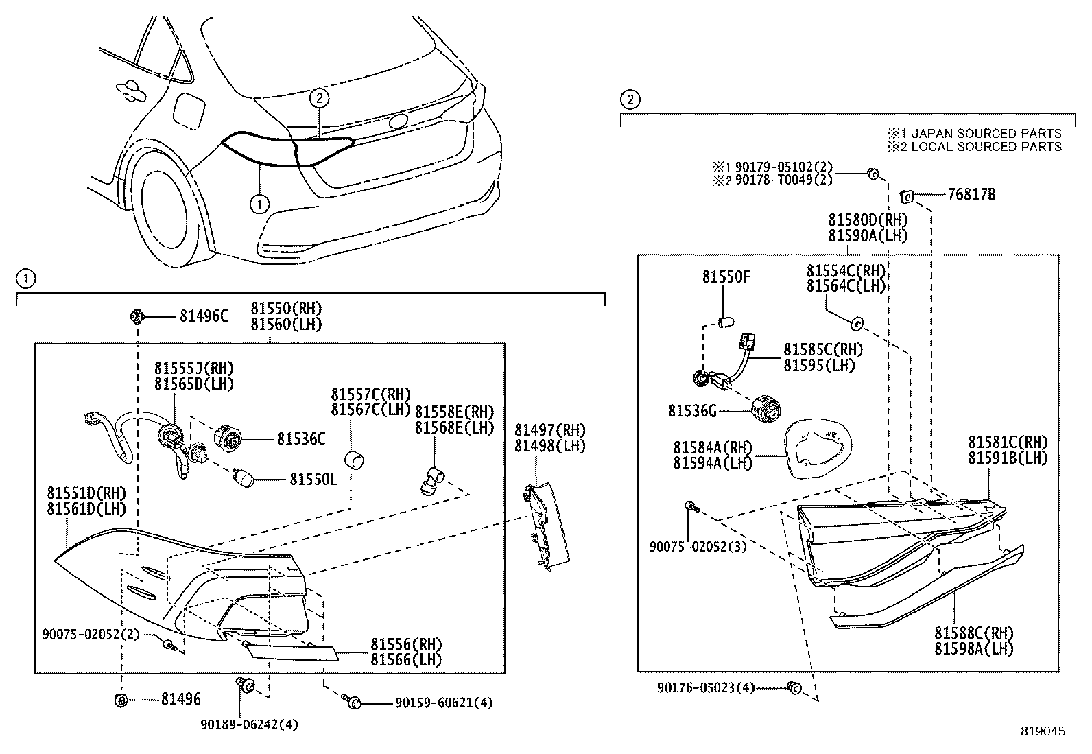 Rear Combination Lamp