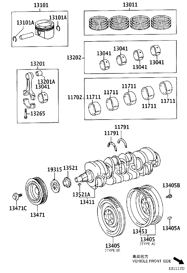 Cigüeñal y pistón