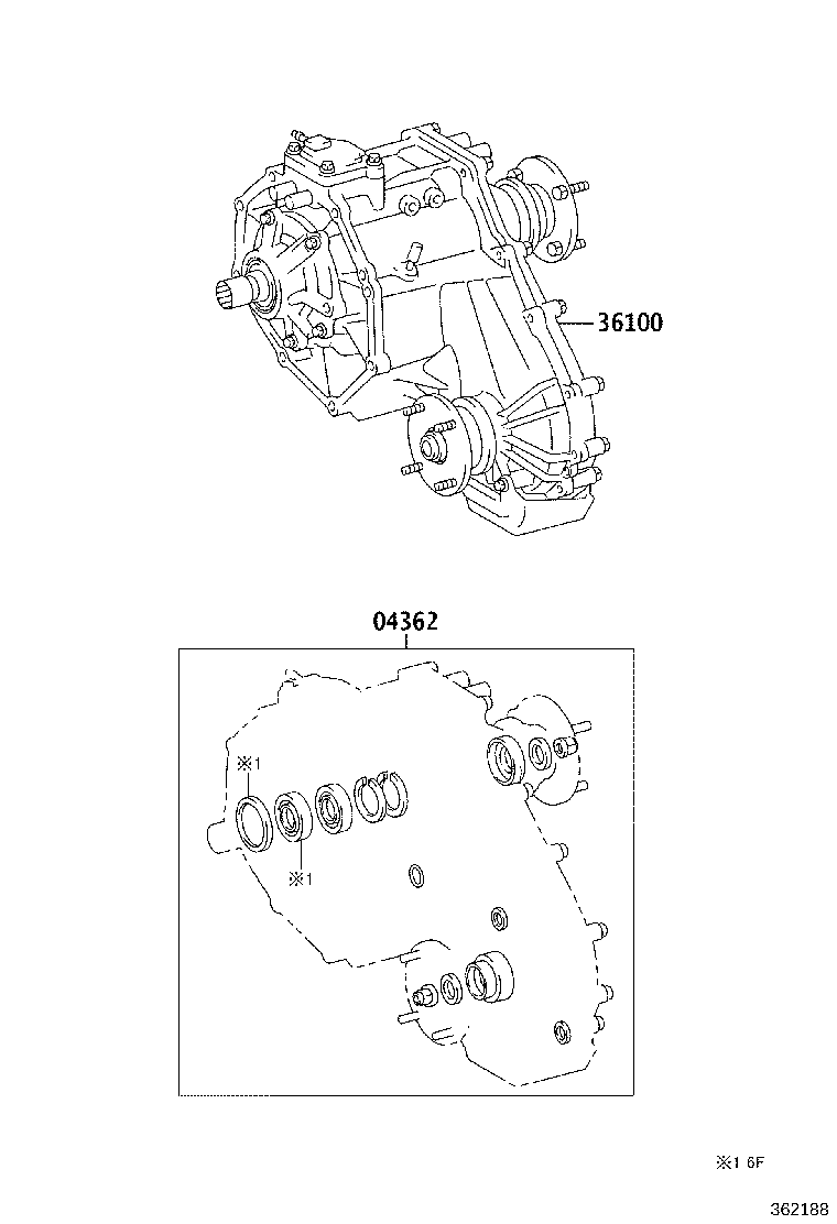 Transfer Assembly Gasket Kit