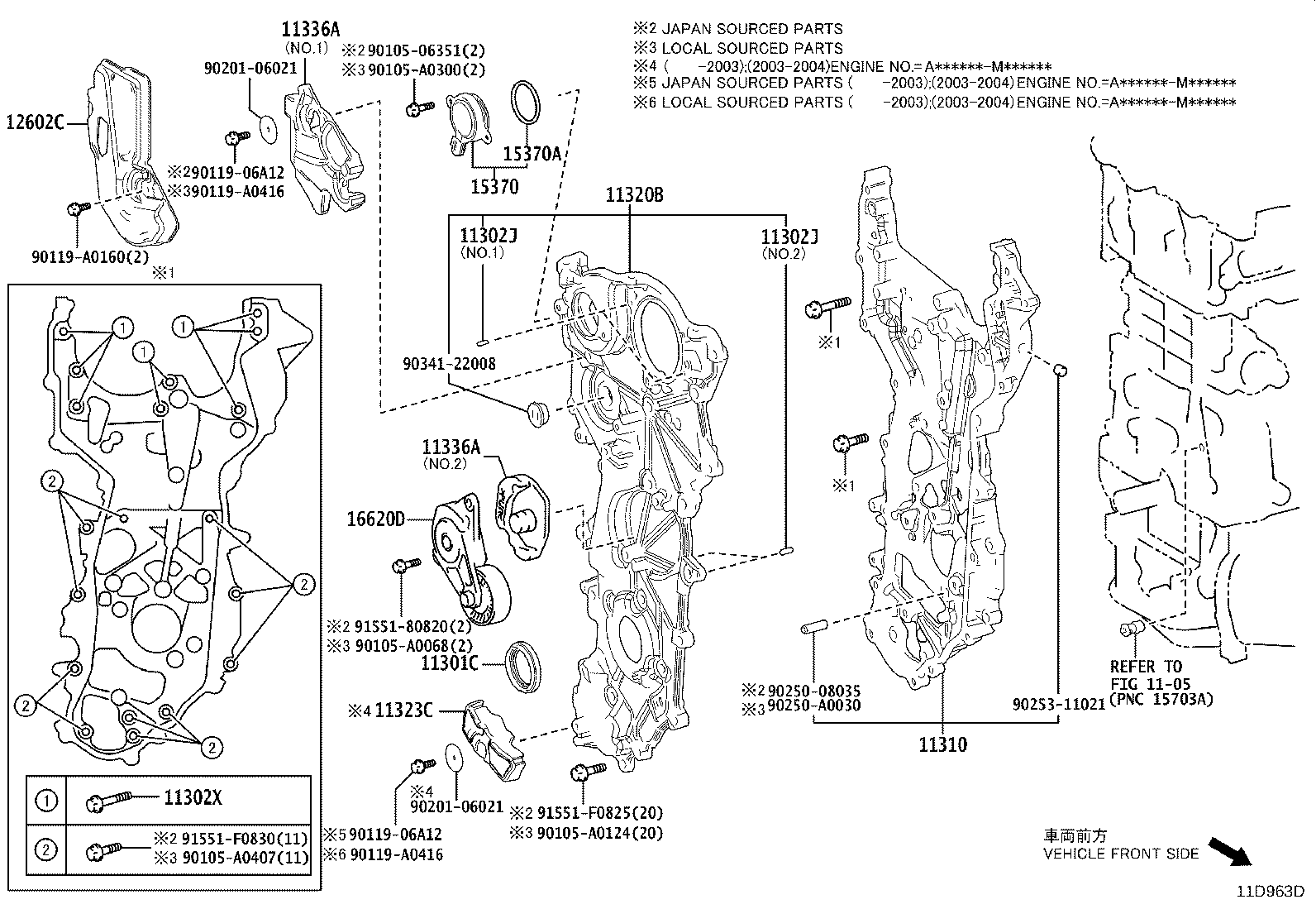 16620-25021 Tensioner Assy, V-Ribbed Belt Toyota | YoshiParts