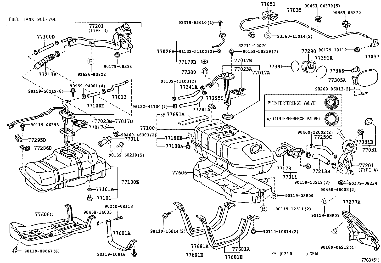 Fuel Tank & Tube