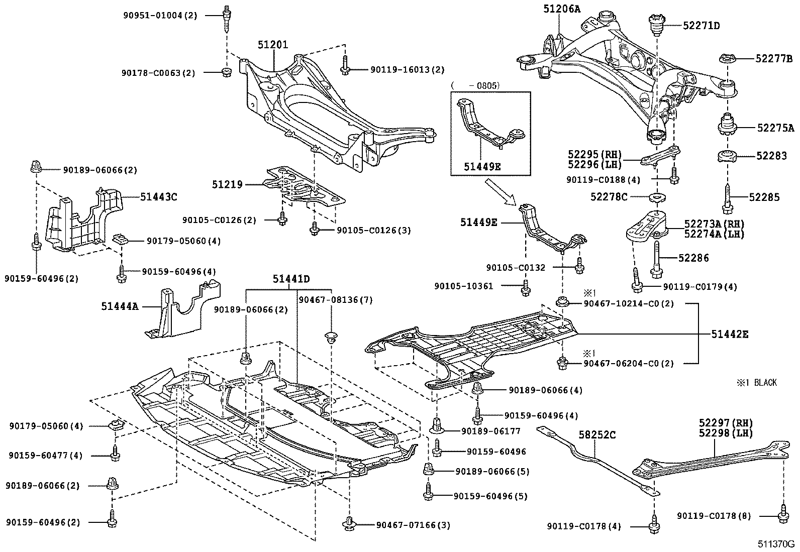 Suspension Crossmember & Under Cover
