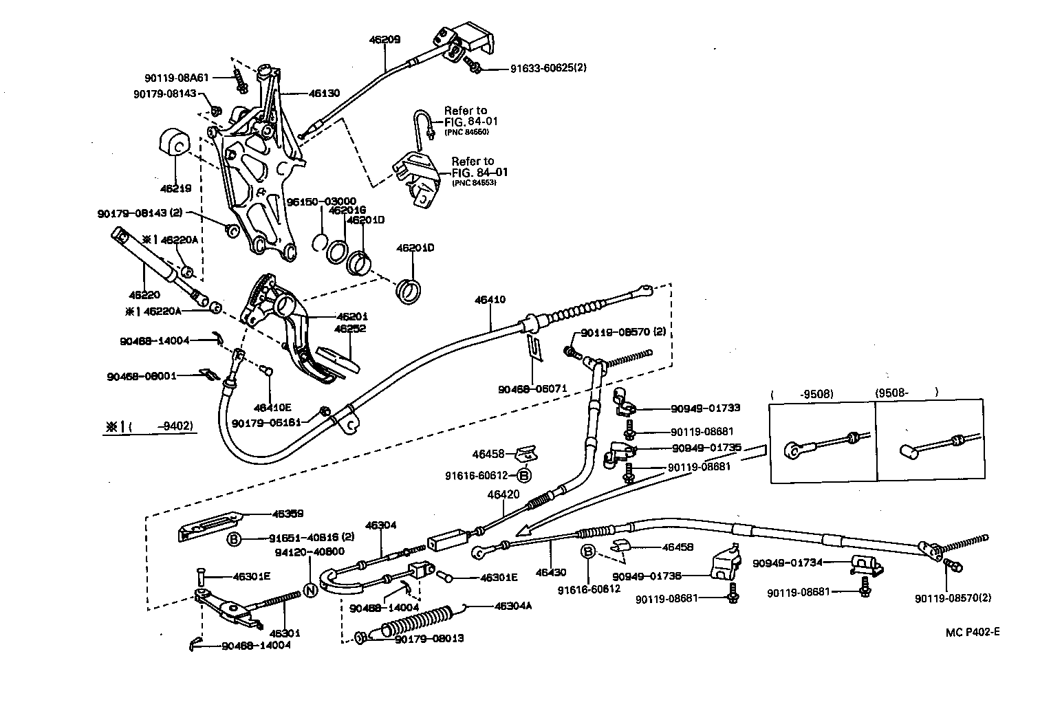 Parking Brake & Cable