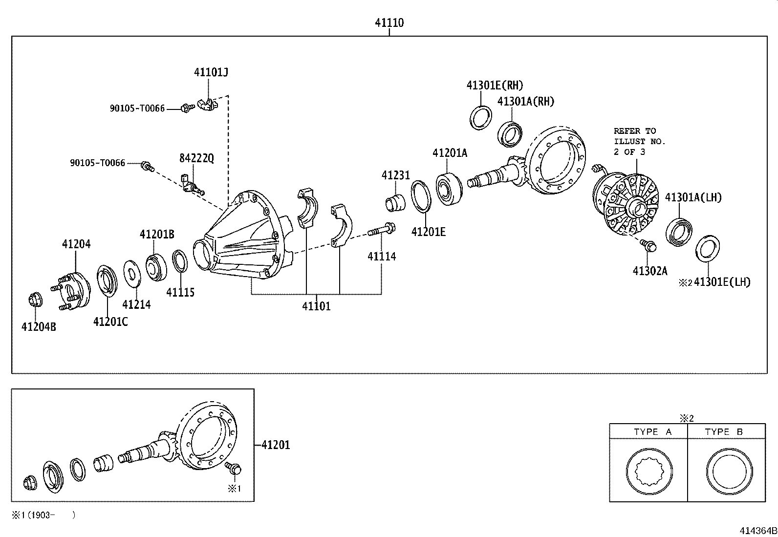 Rear Axle Housing Differential