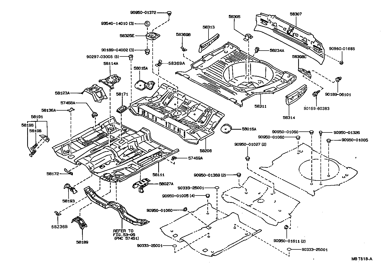 Floor Pan & Lower Back Panel