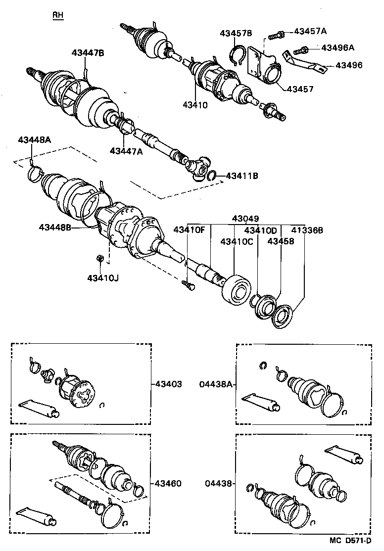 Front Drive Shaft