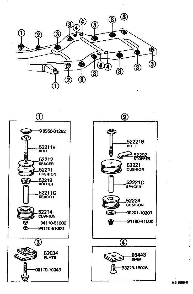 Cab Mounting & Body Mounting