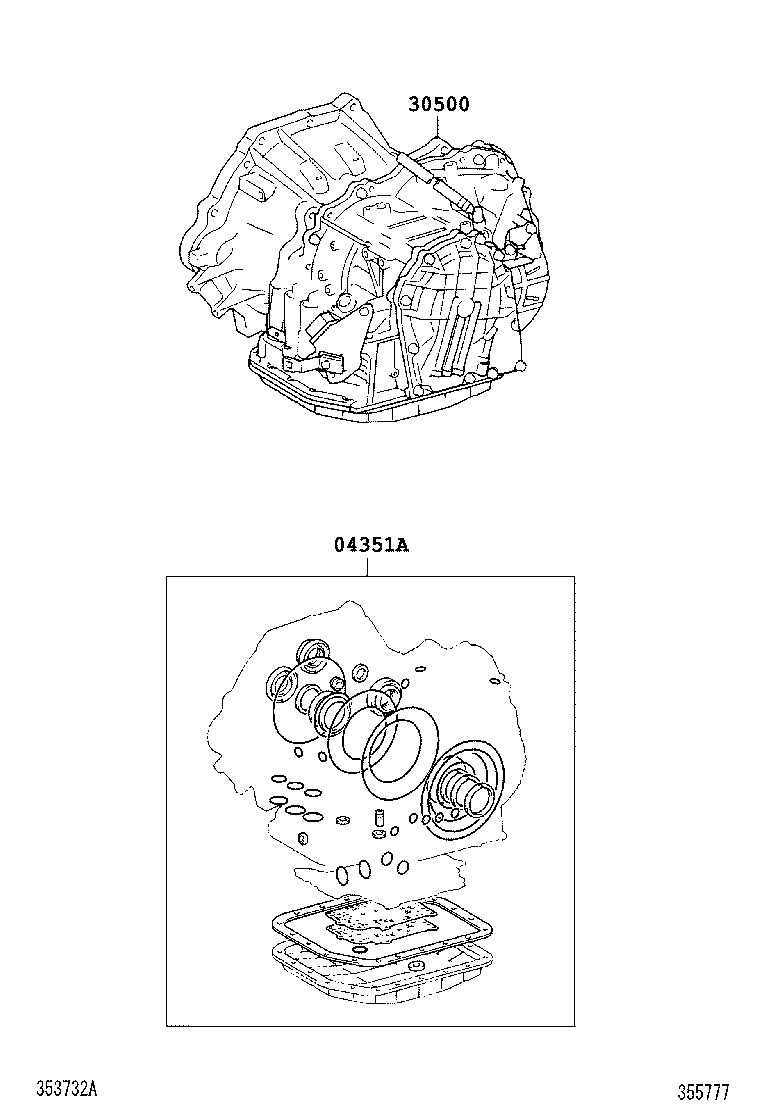 Transaxle Or Transmission Assy & Gasket Kit
