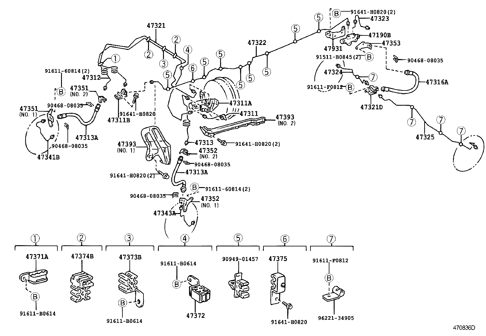 Brake Tube Clamp