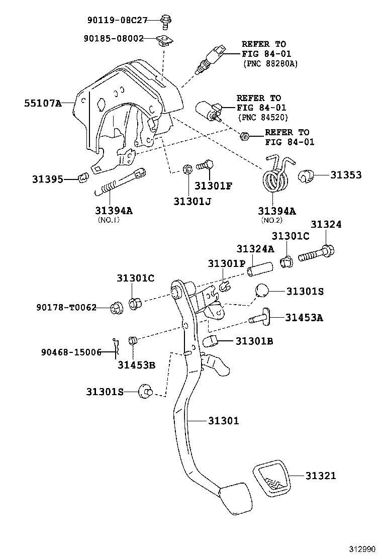 Clutch Pedal Flexible Hose
