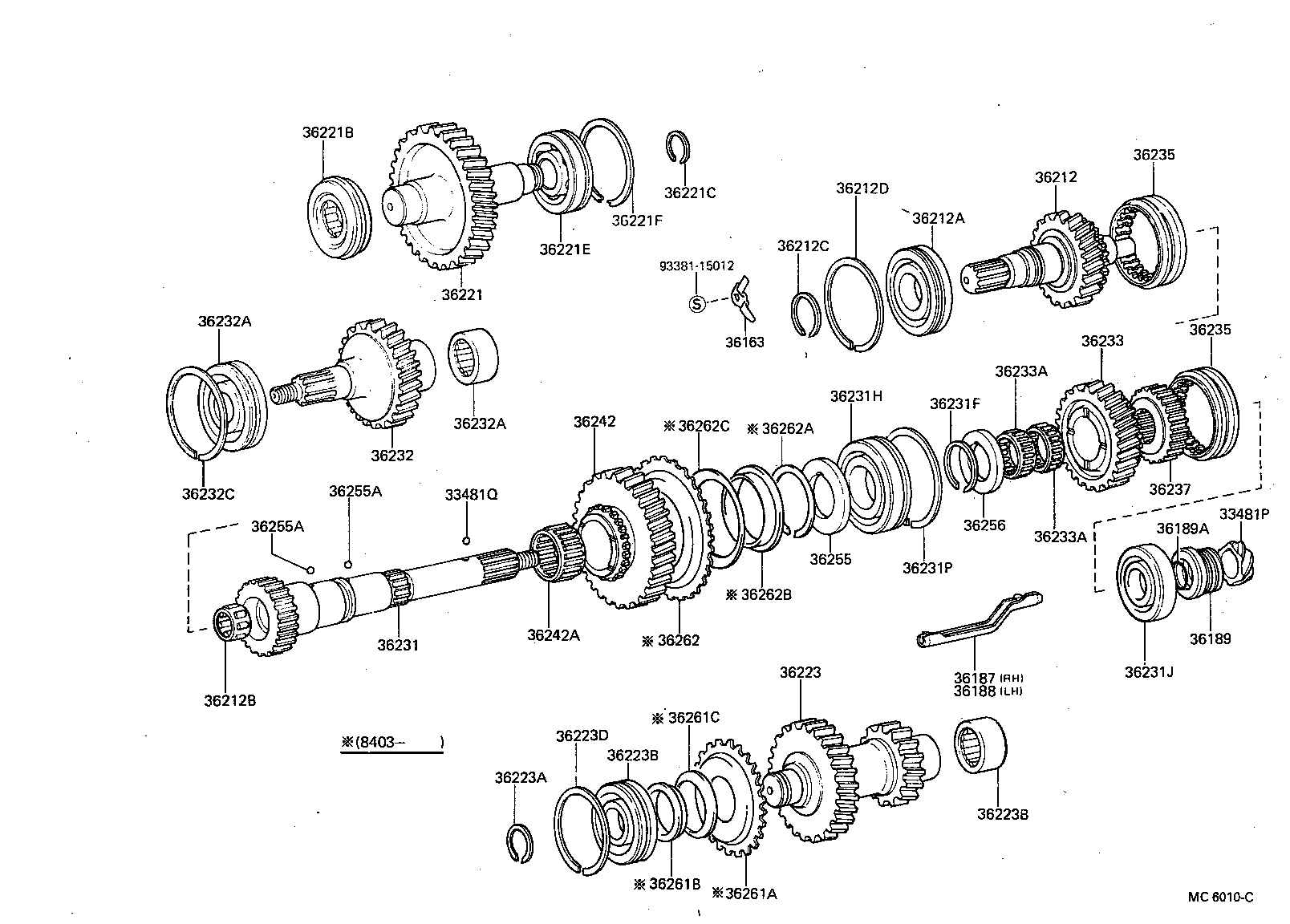 Transfer Gear