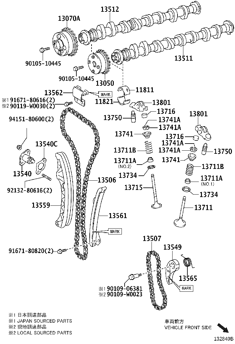 Camshaft & Valve