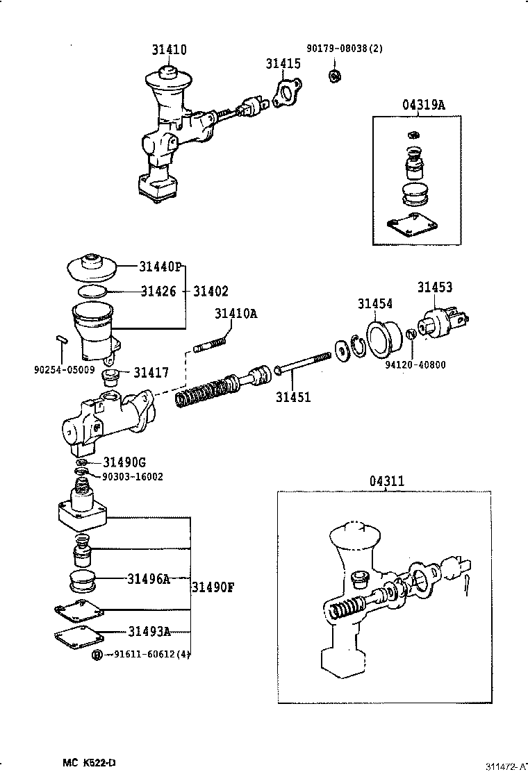 Clutch Master Cylinder
