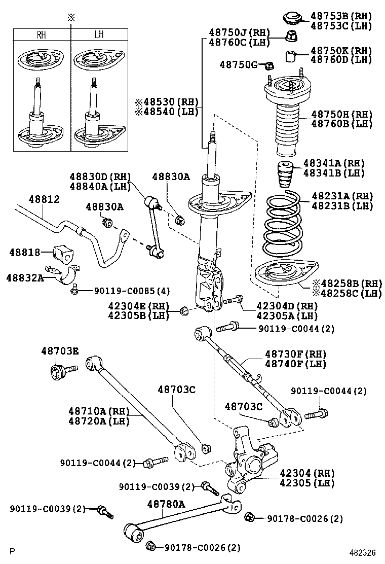 Rear Spring & Shock Absorber