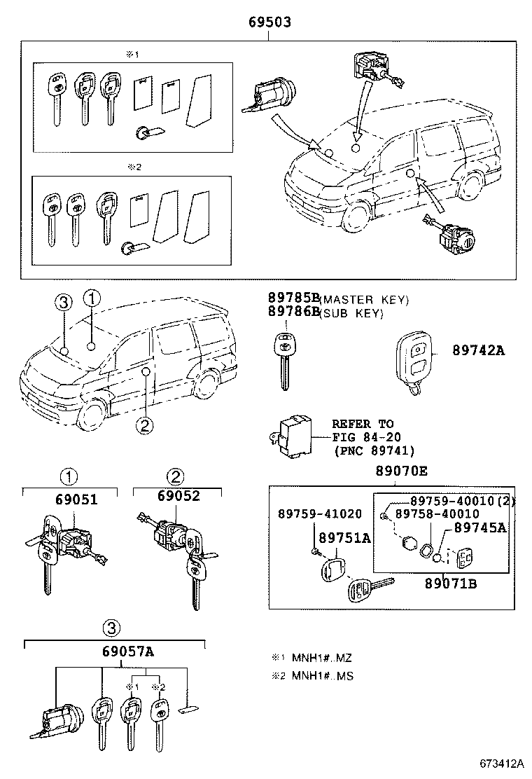 Lock Cylinder Set
