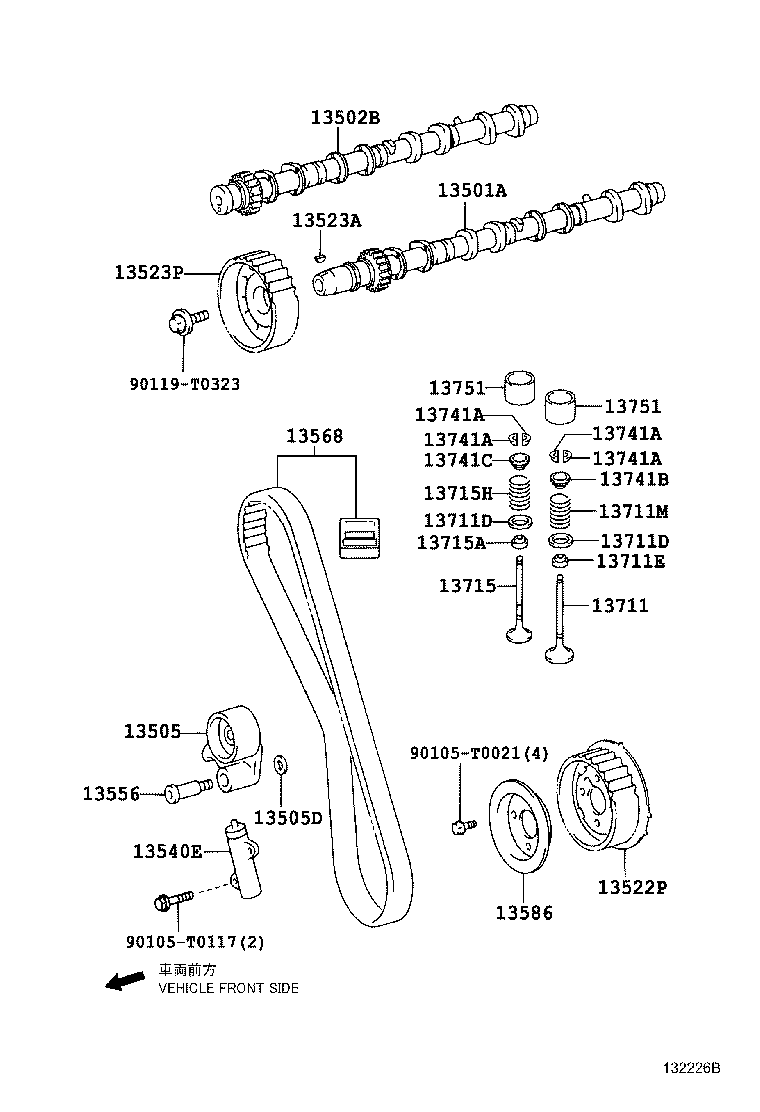 Camshaft & Valve