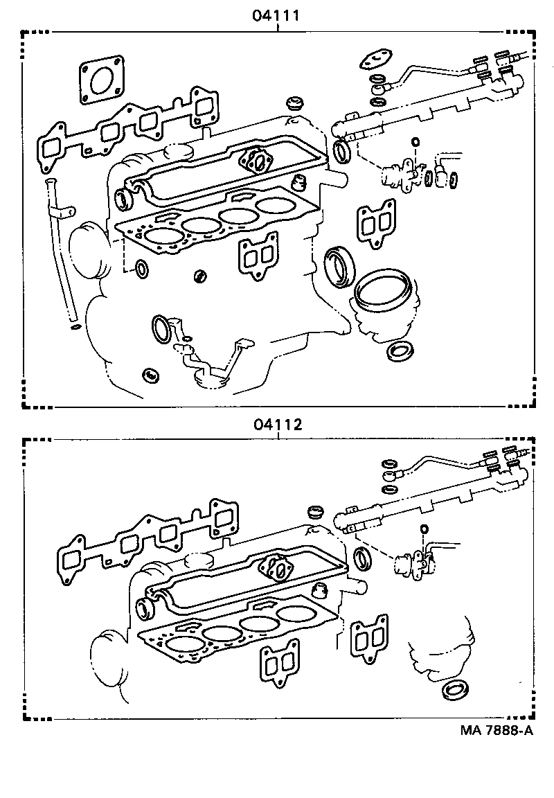 Engine Overhaul Gasket Kit