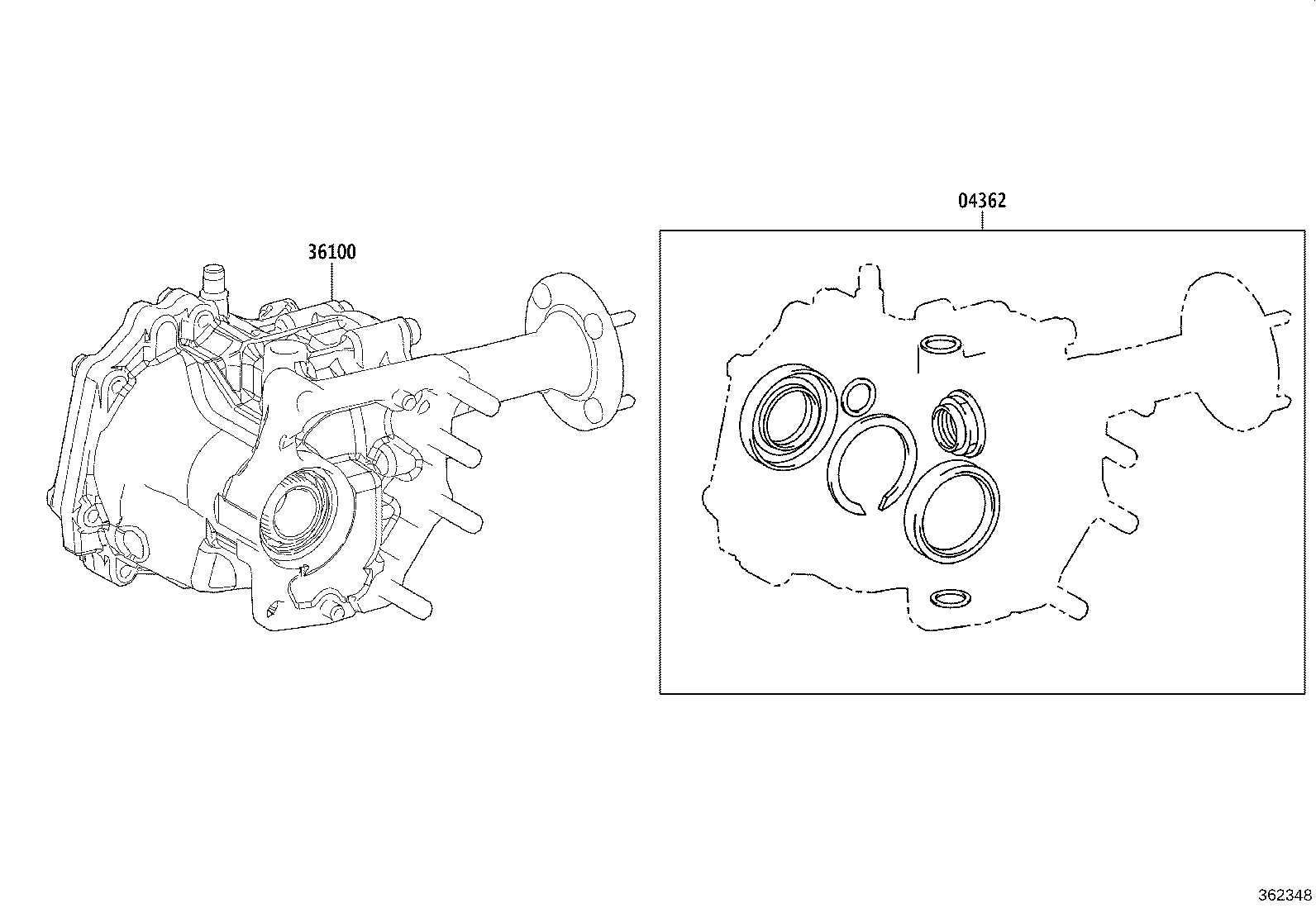 Transfer Assembly Gasket Kit