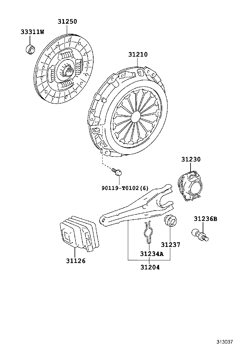 Clutch & Release Fork