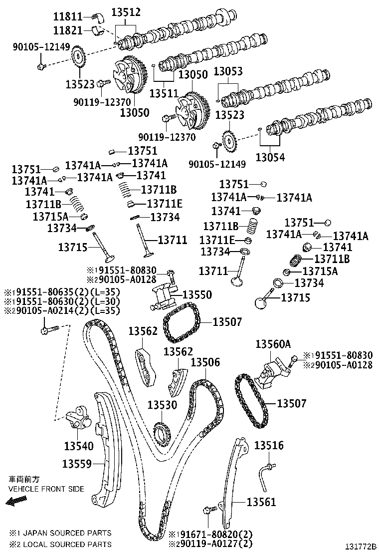 Camshaft & Valve