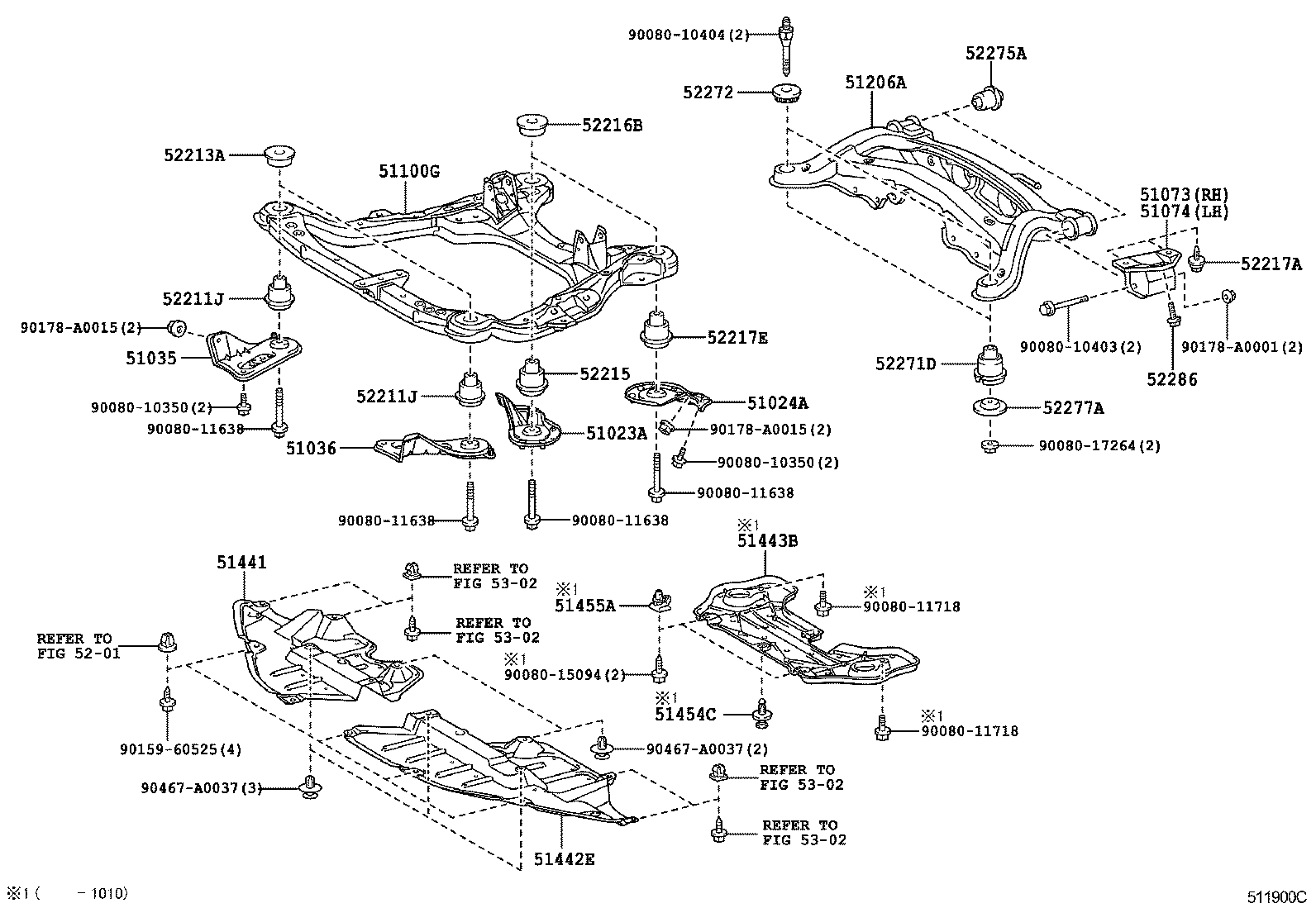 Suspension Crossmember & Under Cover