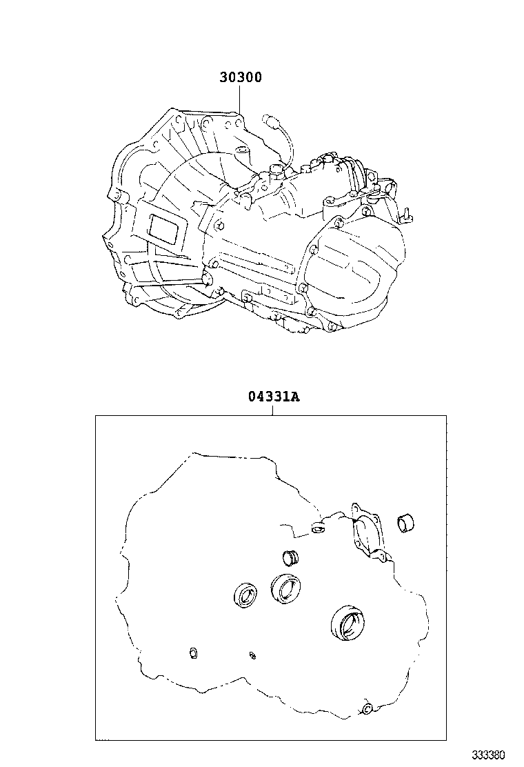 Transaxle Or Transmission Assy & Gasket Kit