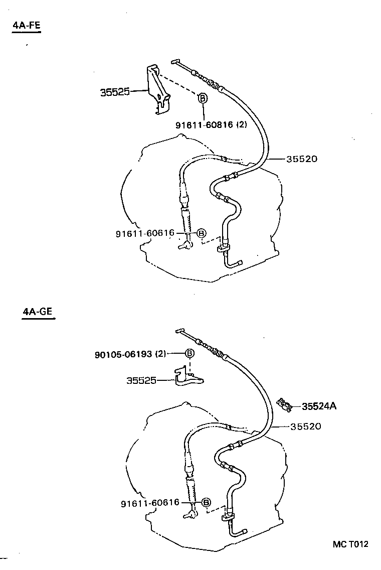 Throttle Link & Valve Lever