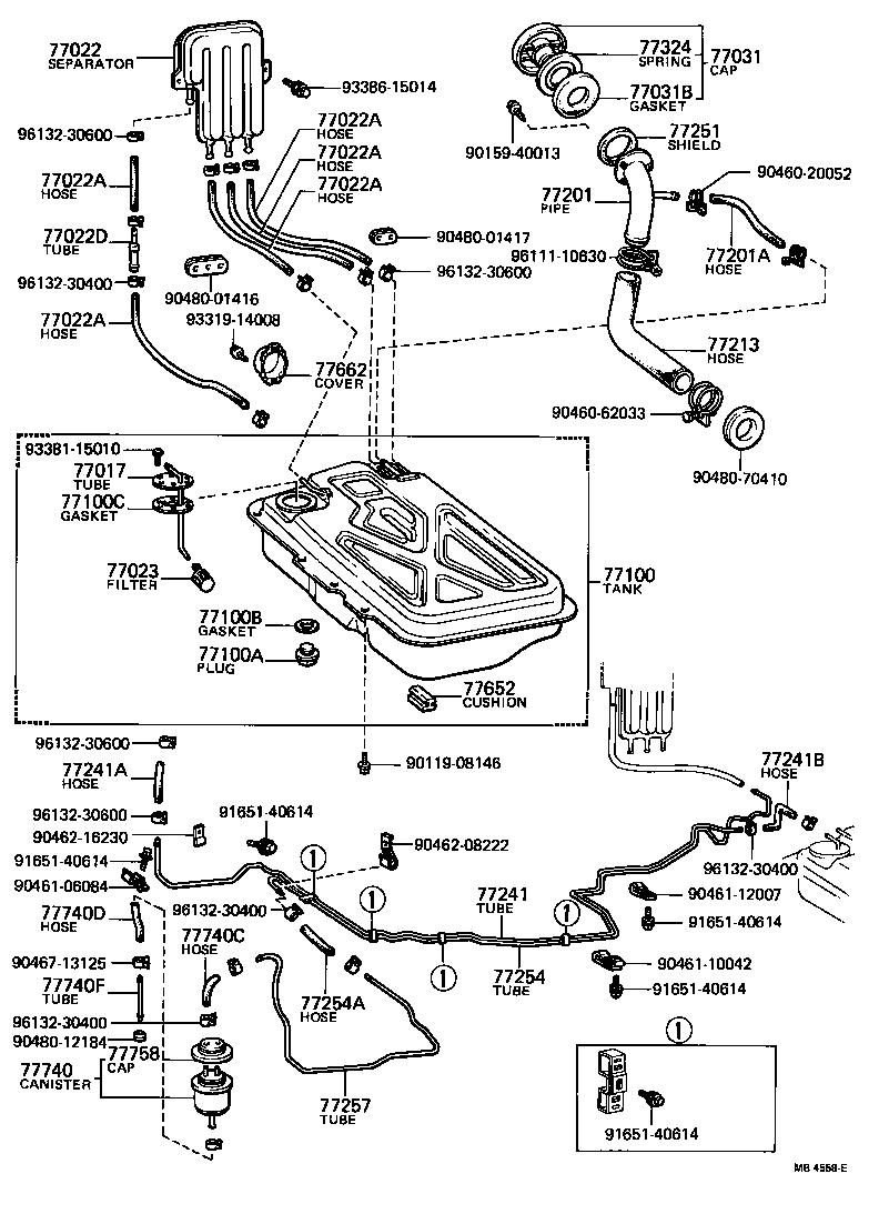 Fuel Tank & Tube