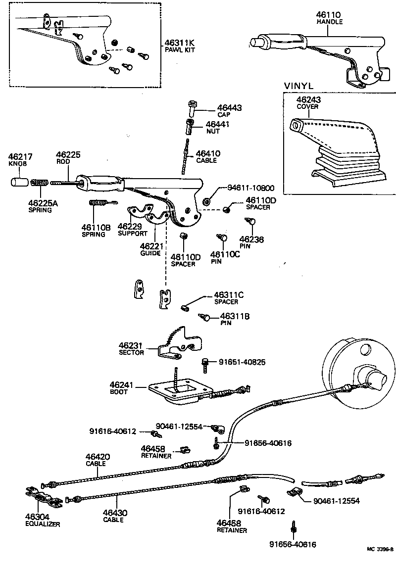 Parking Brake & Cable