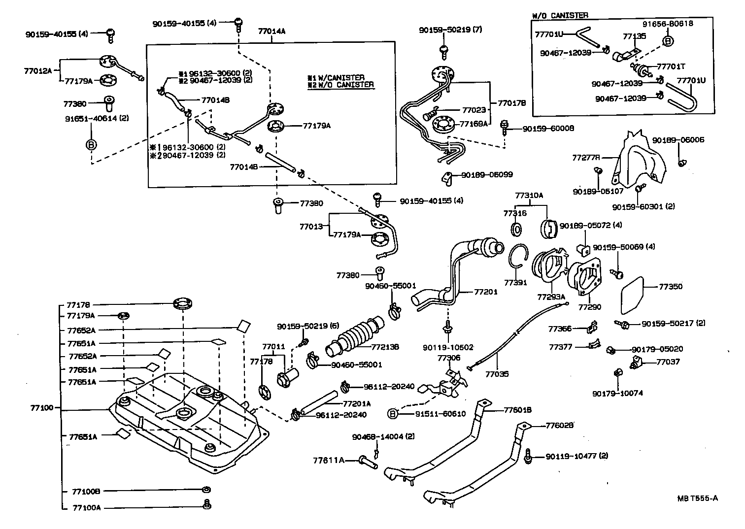 Fuel Tank & Tube