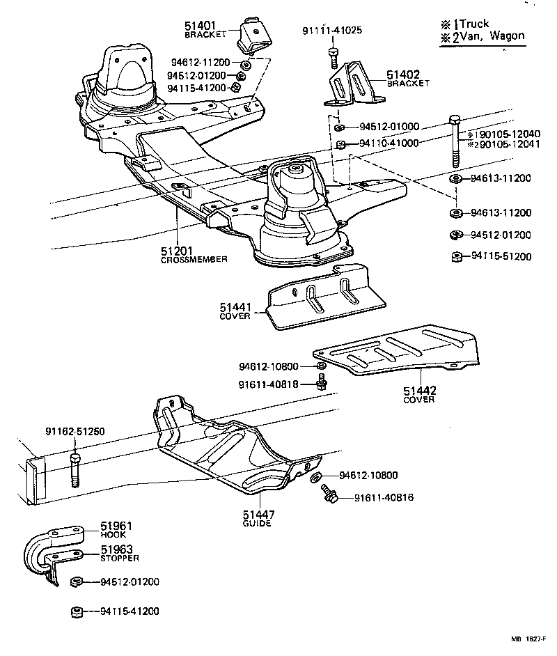 Suspension Crossmember & Under Cover