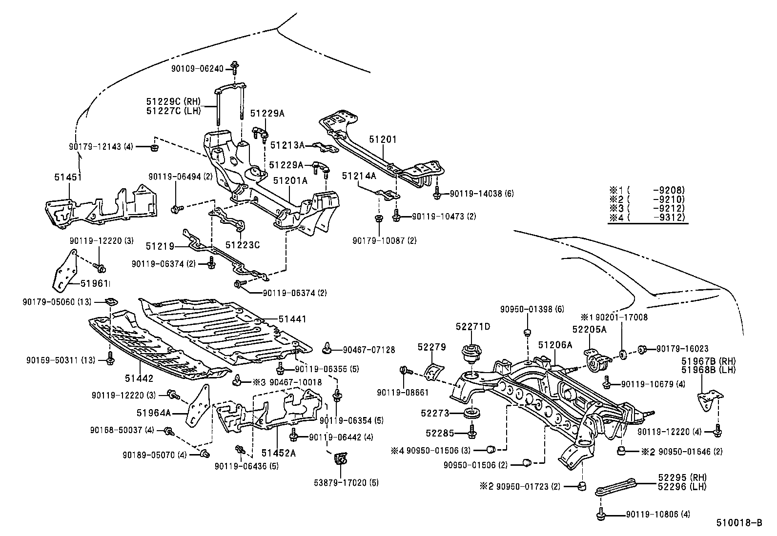 Suspension Crossmember & Under Cover