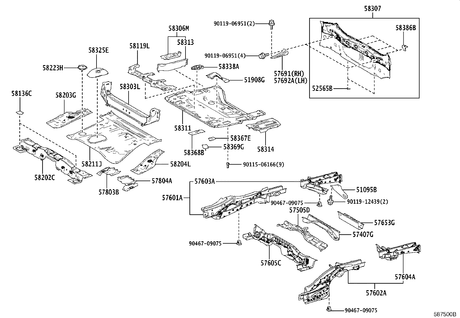 Rear Floor Panel
